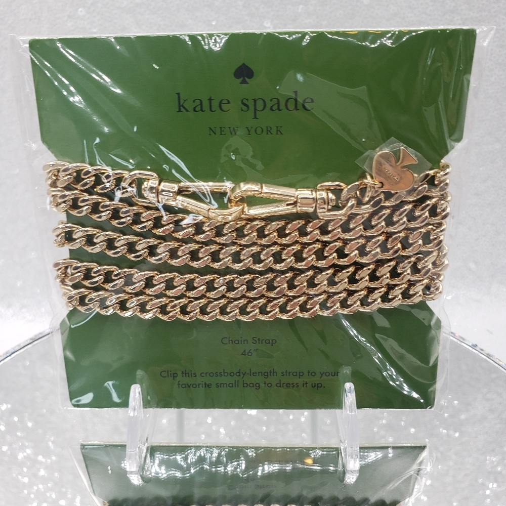 Kate Spade Chain Replacement Curb Link Goldtone Shoulder Crossbody Strap